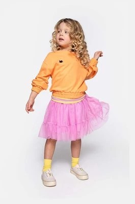 Zdjęcie produktu Coccodrillo spódnica dziecięca kolor różowy midi rozkloszowana