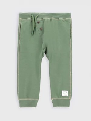 Zdjęcie produktu Coccodrillo Spodnie dresowe ZC2120103CON Zielony Regular Fit