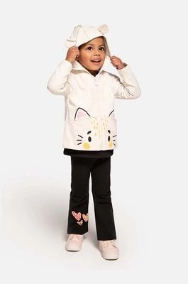 Zdjęcie produktu Coccodrillo spodnie dziecięce kolor czarny gładkie