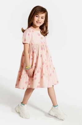Zdjęcie produktu Coccodrillo sukienka dziecięca kolor pomarańczowy mini rozkloszowana