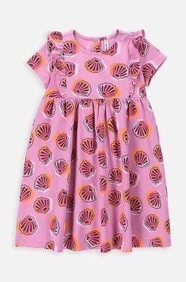 Zdjęcie produktu Coccodrillo sukienka dziecięca kolor różowy mini rozkloszowana