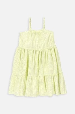 Zdjęcie produktu Coccodrillo sukienka kolor beżowy mini rozkloszowana