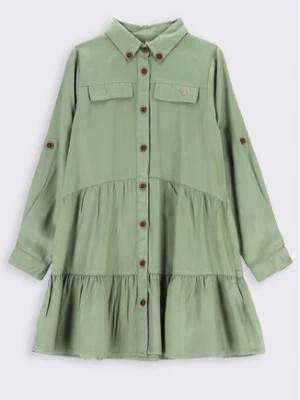 Zdjęcie produktu Coccodrillo Sukienka koszulowa ZC2128102MAK Zielony Regular Fit