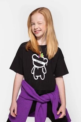 Zdjęcie produktu Coccodrillo t-shirt dziecięcy kolor czarny