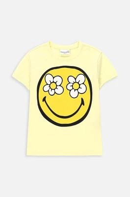 Zdjęcie produktu Coccodrillo t-shirt dziecięcy kolor żółty
