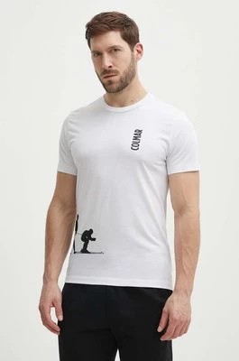Zdjęcie produktu Colmar t-shirt męski kolor biały z nadrukiem
