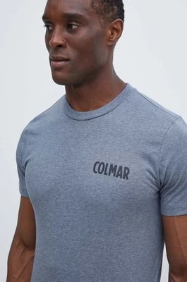 Zdjęcie produktu Colmar t-shirt męski kolor niebieski z nadrukiem