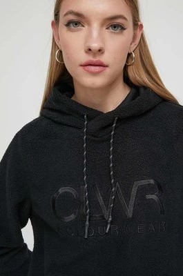 Zdjęcie produktu Colourwear bluza damska kolor czarny z kapturem gładka