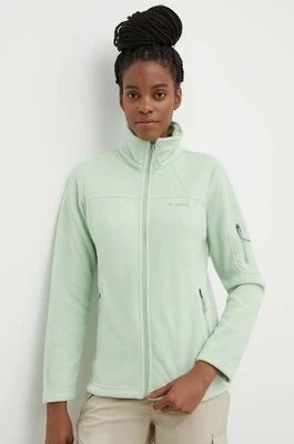 Zdjęcie produktu Columbia bluza sportowa Fast Trek II damska kolor zielony gładka 1465351