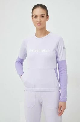 Zdjęcie produktu Columbia bluza sportowa Windgates kolor fioletowy wzorzysta