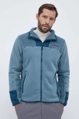 Zdjęcie produktu Columbia bluza sportowa Winter Pass Tech kolor niebieski wzorzysta