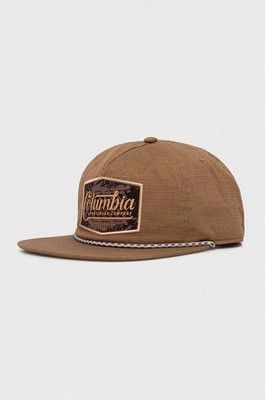 Zdjęcie produktu Columbia czapka z daszkiem Ratchet Strap kolor brązowy z aplikacją 2070981