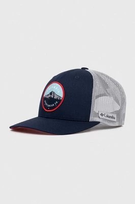 Zdjęcie produktu Columbia czapka z daszkiem kolor granatowy z aplikacją