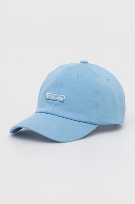 Zdjęcie produktu Columbia czapka z daszkiem kolor niebieski z aplikacją 2032041-890