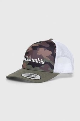 Zdjęcie produktu Columbia czapka z daszkiem kolor zielony wzorzysta 1934421.SS23-193