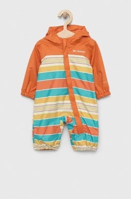Zdjęcie produktu Columbia kombinezon niemowlęcy Critter Jitters II Rain Suit kolor pomarańczowy