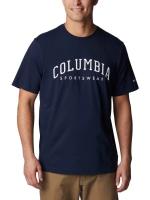 Zdjęcie produktu Columbia Koszulka "Rockaway River" w kolorze granatowym rozmiar: S