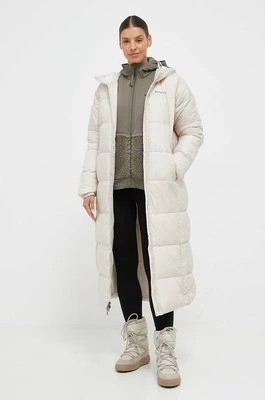 Zdjęcie produktu Columbia kurtka damska kolor beżowy zimowa
