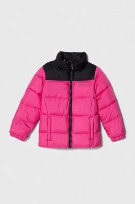 Zdjęcie produktu Columbia kurtka dziecięca U Puffect Jacket kolor różowy