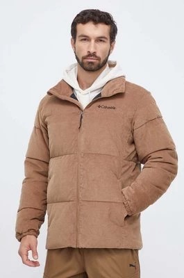 Zdjęcie produktu Columbia kurtka męska kolor brązowy zimowa