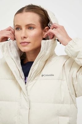 Zdjęcie produktu Columbia kurtka puchowa Bulo Point II damska kolor beżowy zimowa