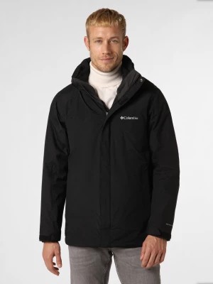 Zdjęcie produktu Columbia Męska kurtka funkcyjna 3 w 1 Mężczyźni Sztuczne włókno czarny jednolity,