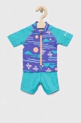 Zdjęcie produktu Columbia strój kąpielowy niemowlęcy Sandy Shores Sunguard Suit kolor fioletowy
