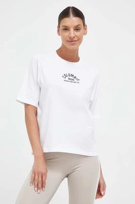 Zdjęcie produktu Columbia t-shirt bawełniany North Cascades kolor biały 1992085