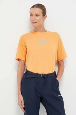 Zdjęcie produktu Columbia t-shirt bawełniany North Cascades kolor pomarańczowy 1992085