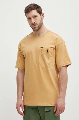 Zdjęcie produktu Columbia t-shirt bawełniany Landroamer męski kolor pomarańczowy gładki 2076021