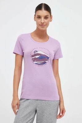 Zdjęcie produktu Columbia t-shirt Daisy Days damski kolor fioletowy 1934592