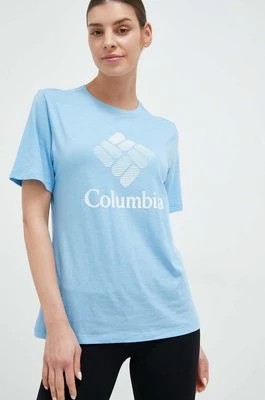 Zdjęcie produktu Columbia t-shirt damski kolor niebieski