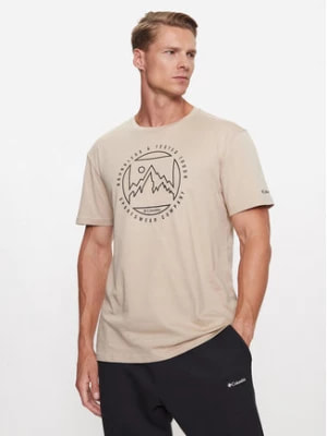 Zdjęcie produktu Columbia T-Shirt M Rapid Ridge™ Graphic Tee Brązowy Regular Fit
