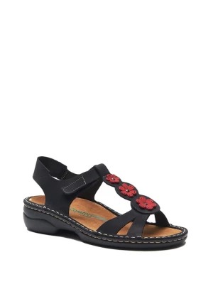 Zdjęcie produktu Comfortfusse Skórzane sandały w kolorze czarnym rozmiar: 41
