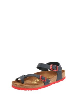 Zdjęcie produktu Comfortfusse Skórzane sandały w kolorze granatowo-czerwonym rozmiar: 38