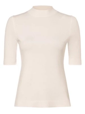 Zdjęcie produktu comma Damska koszulka z dzianiny Kobiety biały jednolity,