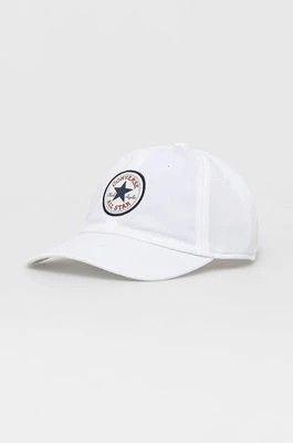 Zdjęcie produktu Converse czapka kolor biały z aplikacją 10022134.A02-White