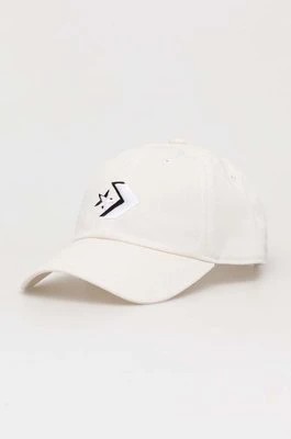 Zdjęcie produktu Converse czapka z daszkiem kolor biały z aplikacją
