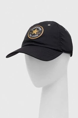 Zdjęcie produktu Converse czapka z daszkiem kolor czarny z aplikacją