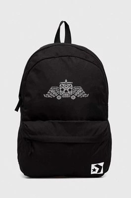 Zdjęcie produktu Converse plecak Dia De Muertos kolor czarny duży z nadrukiem