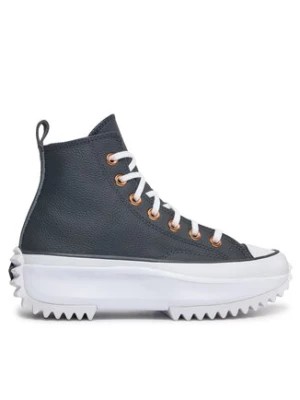 Zdjęcie produktu Converse Sneakersy Run Star Hike Platform Metallic & Leather A04183C Czarny