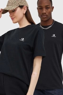 Zdjęcie produktu Converse t-shirt bawełniany kolor czarny