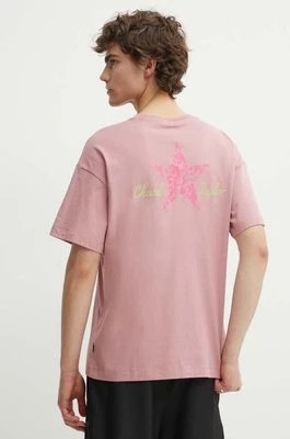 Zdjęcie produktu Converse t-shirt bawełniany kolor różowy z aplikacją 10025187-A02