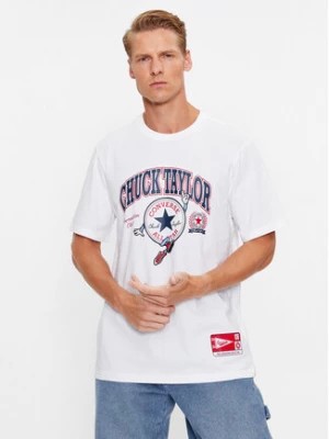 Zdjęcie produktu Converse T-Shirt Chuck Retro Ct Collegiate Ss Tee 10025293-A03 Biały Regular Fit