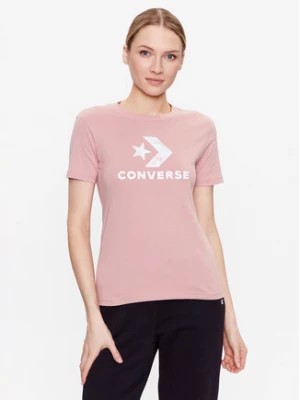 Zdjęcie produktu Converse T-Shirt Floral Star Chevron 10024538-A03 Różowy Slim Fit
