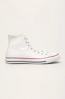 Zdjęcie produktu Converse trampki skórzane Chuck Taylor All Star Leather męskie kolor biały 132169C