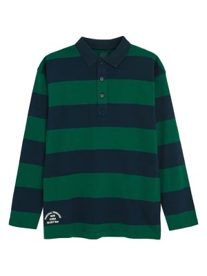 Zdjęcie produktu COOL CLUB Koszulka polo w kolorze zielono-granatowym rozmiar: 152