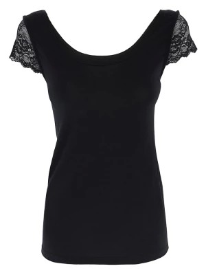 Zdjęcie produktu COTONELLA Koszulka w kolorze czarnym rozmiar: L