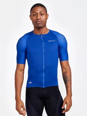 Zdjęcie produktu Craft Koszulka kolarska "ADV Aero Jersey" w kolorze niebieskim rozmiar: M