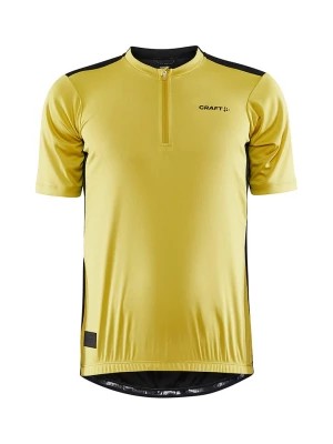 Zdjęcie produktu Craft Koszulka kolarska "Core Offroads" w kolorze czarno-żółtym rozmiar: M